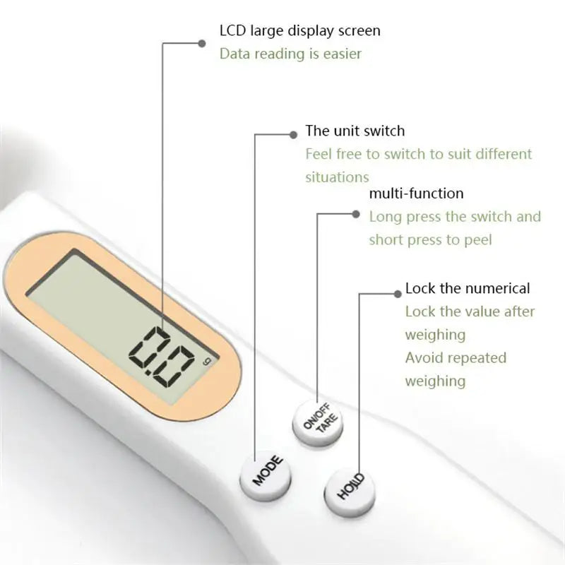 Adjustable Digital Weighing Spoon