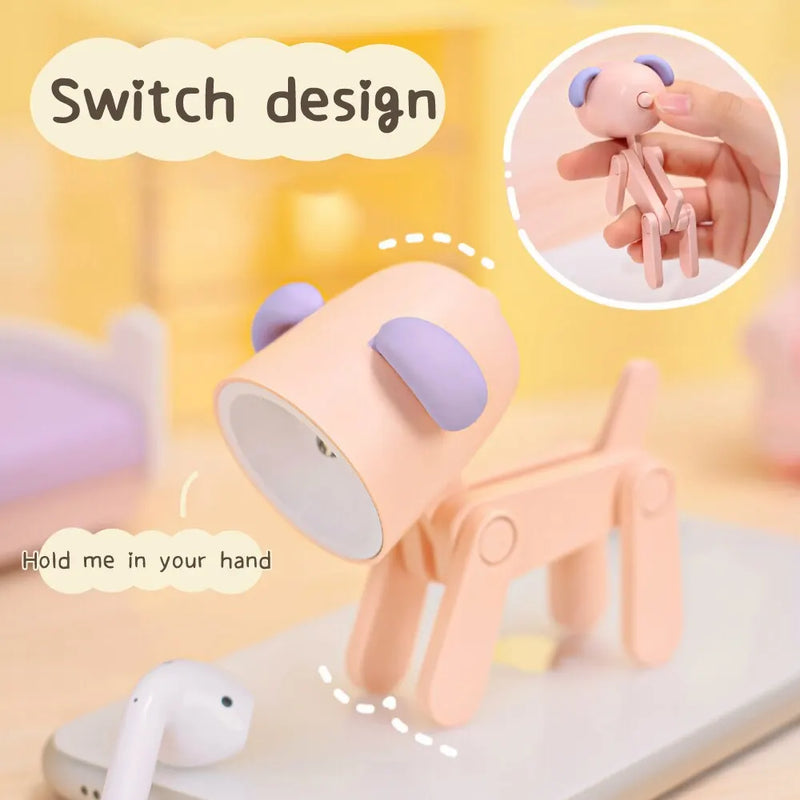 Charming Dog-shaped LED Night Light