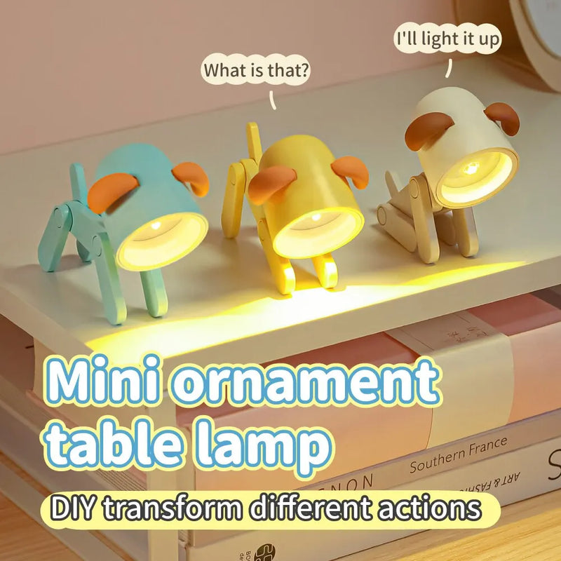 Charming Dog-shaped LED Night Light