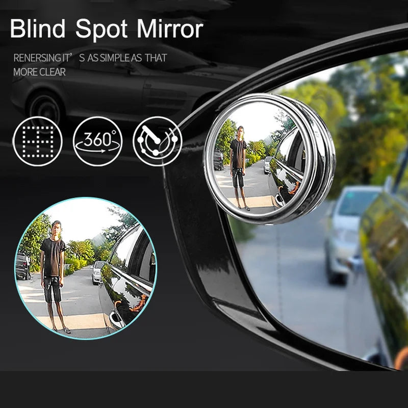 360 Degree Adjustable Blind Spot Mirror