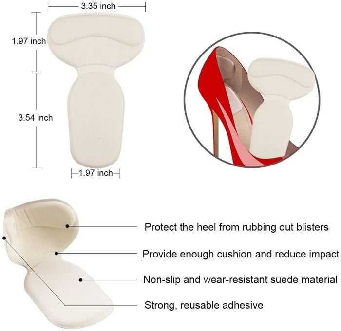 Shoe Heel Insoles Cushion Pad